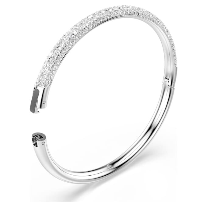 Sublima Armreif „Snow Pavé“, Weiß, rhodiniert Sublima Armreif „Snow Pavé“, Weiß, rhodiniert