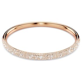 Sublima Armreif „Snow Pavé“, weiß, roségoldfarben plattiert Sublima Armreif „Snow Pavé“, weiß, roségoldfarben plattiert