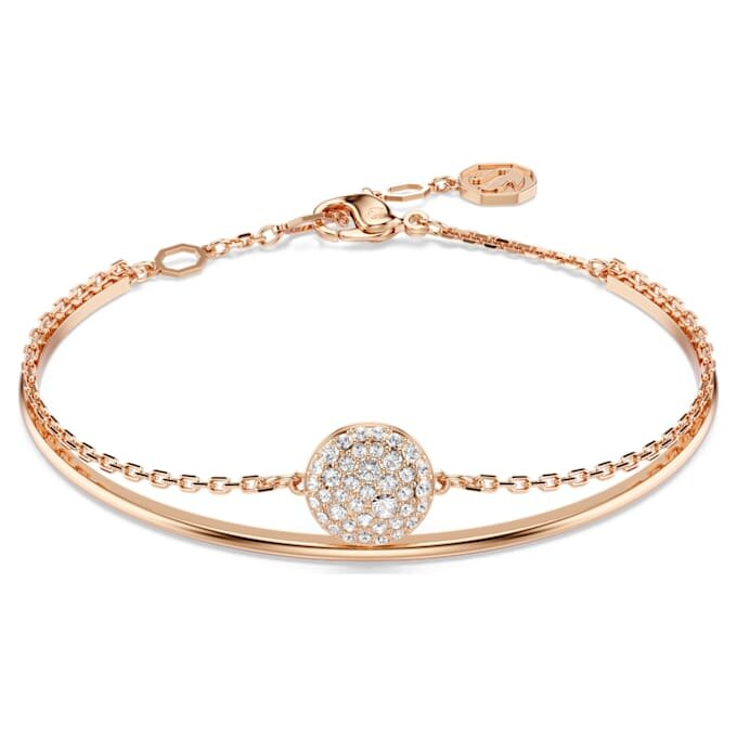 Sublima Armreif Weiß, roségoldfarben plattiert Sublima Armreif Weiß, roségoldfarben plattiert