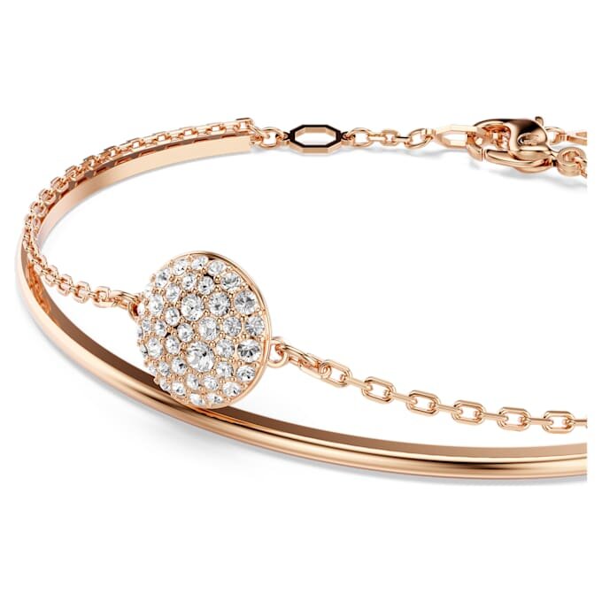 Sublima Armreif Weiß, roségoldfarben plattiert Sublima Armreif Weiß, roségoldfarben plattiert
