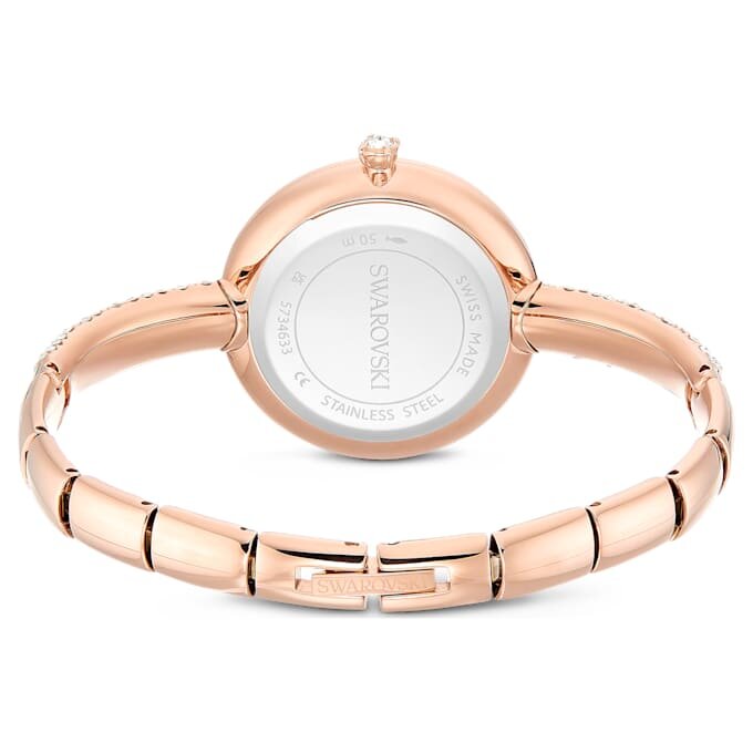 Sublima Armreihuhr, Swiss Made, Metallarmband, Roségold-Farbton, roségoldfarbene Oberfläche Sublima Armreihuhr, Swiss Made, Metallarmband, Roségold-Farbton, roségoldfarbene Oberfläche