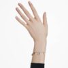 Symbolica-Armband mit Kristallperle, Kleeblatt, bösem Blick und Hufeisen, blau, vergoldet Symbolica-Armband mit Kristallperle, Kleeblatt, bösem Blick und Hufeisen, blau, vergoldet