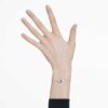 Symbolica-Armreif „Evil Eye“, blau, vergoldet