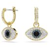 Symbolica-Ohrringe „Evil Eye“, blau, goldfarben plattiert Symbolica-Ohrringe „Evil Eye“, blau, goldfarben plattiert