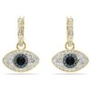 Symbolica-Ohrringe „Evil Eye“, blau, goldfarben plattiert Symbolica-Ohrringe „Evil Eye“, blau, goldfarben plattiert