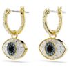 Symbolica-Ohrringe „Evil Eye“, blau, goldfarben plattiert Symbolica-Ohrringe „Evil Eye“, blau, goldfarben plattiert