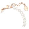 Teddy-Armband mit Kristallperle, Bär, Rosa, roségoldfarben plattiert Teddy-Armband mit Kristallperle, Bär, Rosa, roségoldfarben plattiert