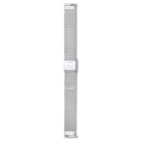 Uhrenarmband 13 mm (0,51″) breit, Metall, silberfarben, Edelstahl Uhrenarmband 13 mm (0,51″) breit, Metall, silberfarben, Edelstahl