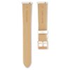 Uhrenarmband 16 mm (0,63″) breit, Lederarmband, weiß Uhrenarmband 16 mm (0,63″) breit, Lederarmband, weiß