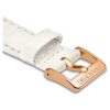 Uhrenarmband 16 mm (0,63″) breit, Lederarmband, weiß Uhrenarmband 16 mm (0,63″) breit, Lederarmband, weiß
