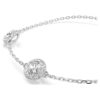 Una Angelic Armband mit rundgeschliffenen, doppelseitigen Motiven, weiß, rhodiniert Una Angelic Armband mit rundgeschliffenen, doppelseitigen Motiven, weiß, rhodiniert