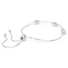 Una Angelic Armband mit rundgeschliffenen, doppelseitigen Motiven, weiß, rhodiniert Una Angelic Armband mit rundgeschliffenen, doppelseitigen Motiven, weiß, rhodiniert