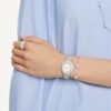 Una Angelic Armband mit rundgeschliffenen, doppelseitigen Motiven, weiß, rhodiniert Una Angelic Armband mit rundgeschliffenen, doppelseitigen Motiven, weiß, rhodiniert