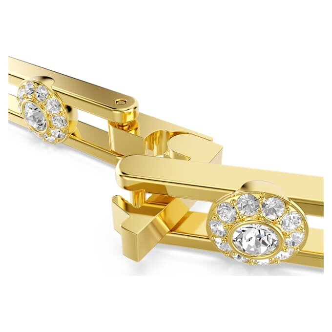 Una Angelic Verlängerungskette mit rundem Schliff, weiß, goldfarben plattiert Una Angelic Verlängerungskette mit rundem Schliff, weiß, goldfarben plattiert
