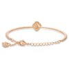 Una Armreif „Clover“, Rosa, roségoldfarben plattiert Una Armreif „Clover“, Rosa, roségoldfarben plattiert