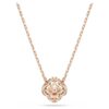 Una-Halskette „Clover“, Rosa, roségoldfarben plattiert Una-Halskette „Clover“, Rosa, roségoldfarben plattiert