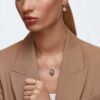 Una Ohrringe „Clover“, rosa, roségoldfarben plattiert Una Ohrringe „Clover“, rosa, roségoldfarben plattiert