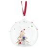 Weihnachtskugel „Holiday Cheers“ mit Baum und Schneemann