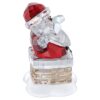 Weihnachtsstimmung: Weihnachtsmann und Schornstein Weihnachtsstimmung: Weihnachtsmann und Schornstein