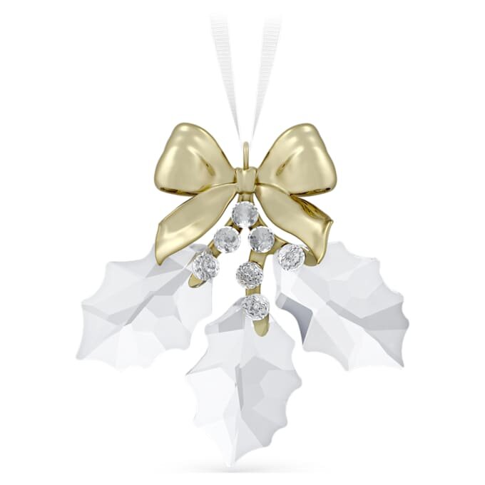 Weihnachtszauber-Ornament mit Stechpalmenblättern Weihnachtszauber-Ornament mit Stechpalmenblättern